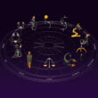 view 3d zodiac astrology sign 1